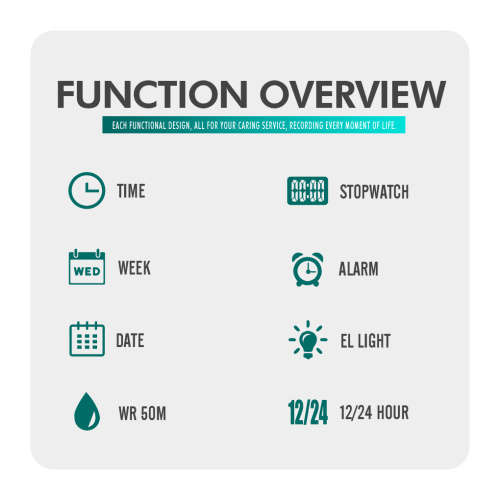 Skmei Slimline Lightweight Metal Case Digital Full function watch, 50 m waterproof, Rose Gold Color