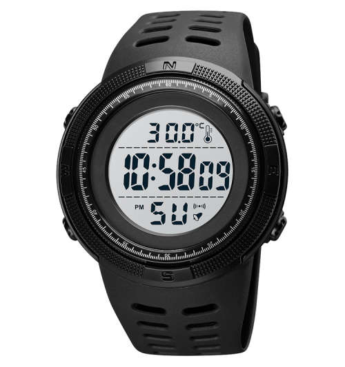 Digital Waterproof Sports type BODY TEMPERATURE MEASURING watch. Full Function, 50 m swimming safe.