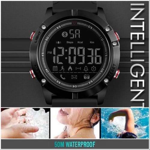 Bluetooth Metal Case 50m Waterproof, Android / Apple ios, Sync, Digital Full Function Watch,Quality