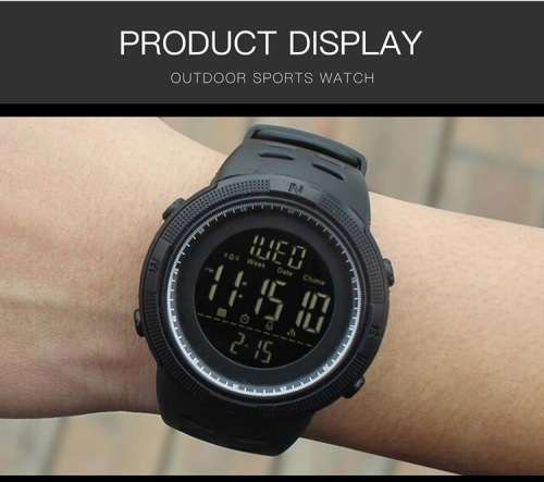 Skmei Digital Full Function Watch, 50 m (5atm) Waterproof, Sports / Outdoor, Luminous night-light