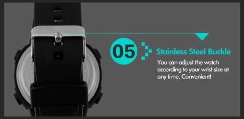 Quality, Large Clear Easy Read Digits, 50mWaterproof, Dress/Formal style, Luminous night-light