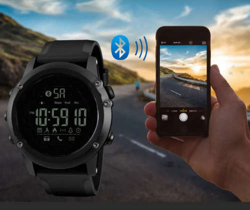 Bluetooth Android / Apple ios, Exercise, 50m Waterproof, Digital Full Function Watch,Quality