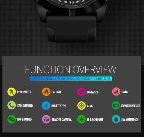 Metal Case 50m Waterproof, Bluetooth Android / Apple, Sync, Digital Full Function Watch, Quality.