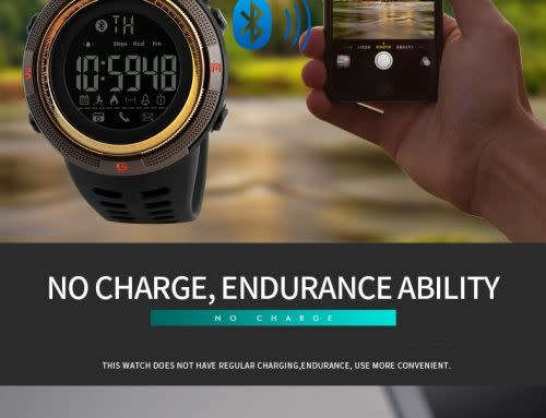 Skmei Digital Full Function Watch, Bluetooth,Android/ ios, Sync, Waterproof 50 m, Sports / Outdoor.