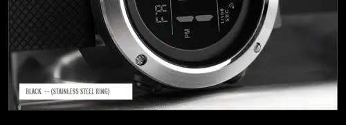 Skmei Stainless Bezel Digital Full Function Dual Time Chronograph 50m waterproof.
