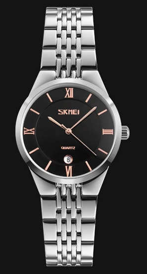 Time/Date Display, 30m Waterproof, Quartz Battery Movement,Quality, Stainless Armband, 3 Color types