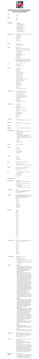 iPad Pro, 12.9 inch (3rd gen) (2018) 512Gb, Wifi Dual band and Cellular 5G. Working Perfectly.