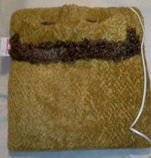 VERY VERY WARM Grey Electrical Foot Warmers / Heated lap or back Cushion -many colors to choose from