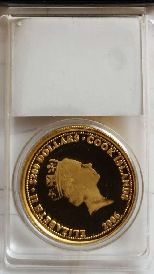 SCOIN 1oz GOLD 0.9999 "Moodiba" Coin number 81 of 100