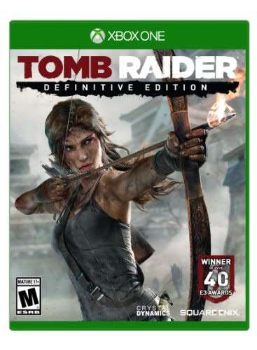 XBOX ONE GAMES BUNDLE - Tomb Raider Definitive Edition and Rise of the Tomb Raider