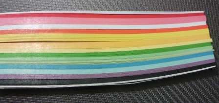 QULILING PAPER 6mm STRIPS 14 COLOURS