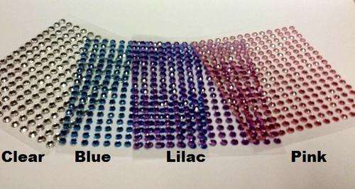 3mm GEMS STICK-ON - ASS. 950+