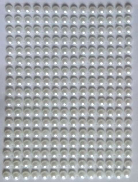 6mm PEARLS WHITE STICK ON  230+