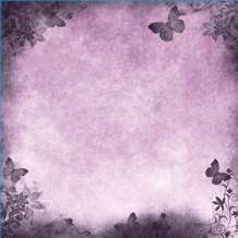 12x12" SD LILAC WITH BLACK BUTTERFLIES