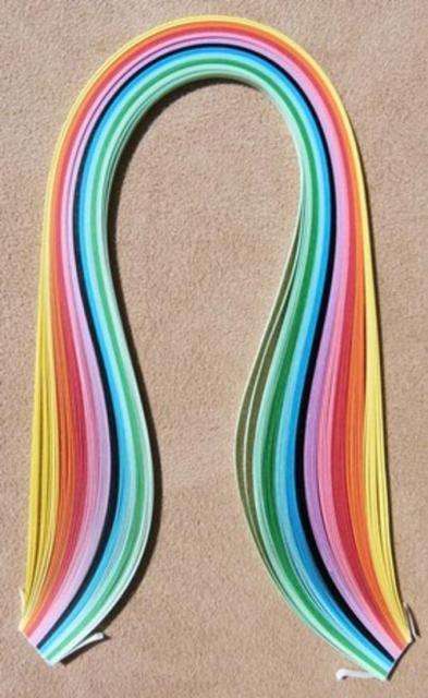 3mm QUILLING PAPER - BRIGHTS (100)