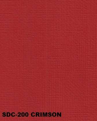 12x12" SD CARDSTOCK - CRIMSON 5x