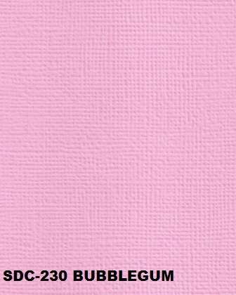 12x12" SD CARDSTOCK - BUBBLEGUM 5x