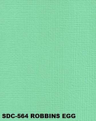 12x12" SD CARDSTOCK - ROBBINS EGG 5x