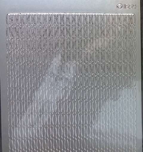 PEEL-OFFS BORDERS - SILVER     ***SPECIAL***