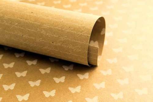 12x12" LADY PATTERN PAPER - KRAFT ESSENTIALS