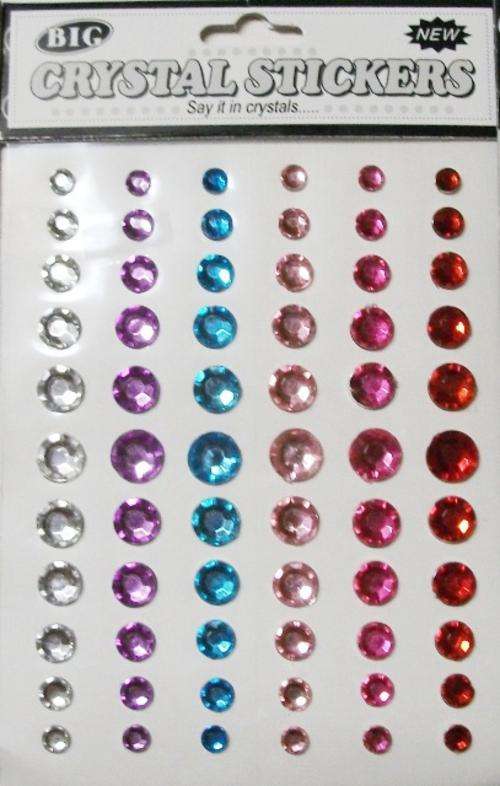 GEMS STICK ON (6 col)