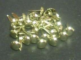 HOTP SMALL BRADS GOLD 30