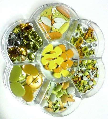 BRAD PACK - YELLOW 200 Pieces