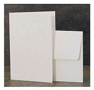 A5 TEXTURE CARD STOCK AND ENVELOPES - WHITE **CARDMAKER'S CHOICE**