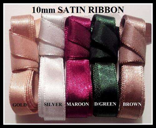 10mm SATIN RIBBON MIX 5m