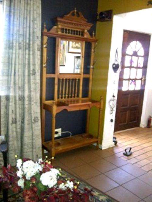 Hall stand. Light oak hallstand