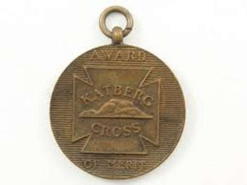 Katberg Cross Award Of Merit