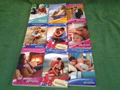 9x Mills & Boon books.One Price For All.