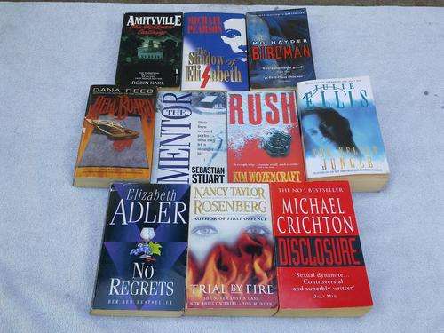 Job lot of 10 mixed books.One bid for all 10 books.