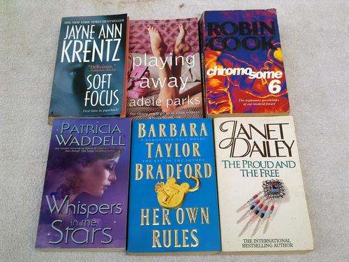 Lob lot of 6 mixed books.One bid for all.