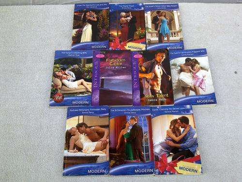 Job lot of 10 Modern Mills & Boon books.One bid for all.