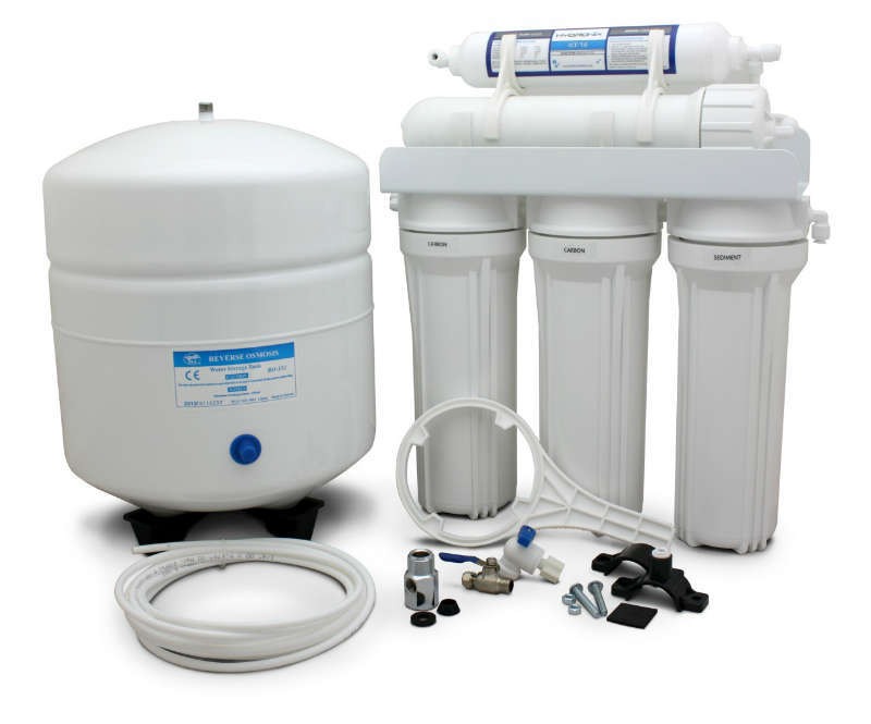 REVERSE OSMOSIS-5 STAGE RO SYSTEM-COMPLETE W/ EVERYTHING