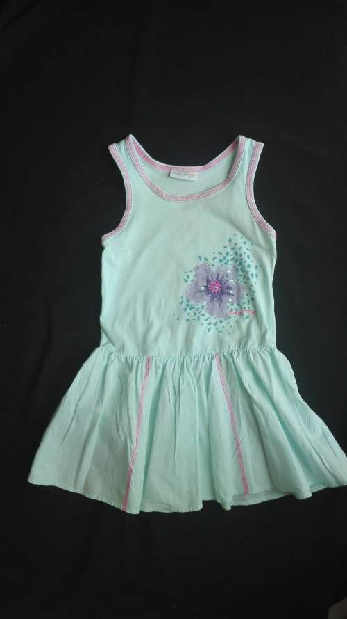 Naartjie Girls Summery Painted Dress in Excellent Condition: 3yrs / 5yrs / 8yrs-Disney FrozenThemed