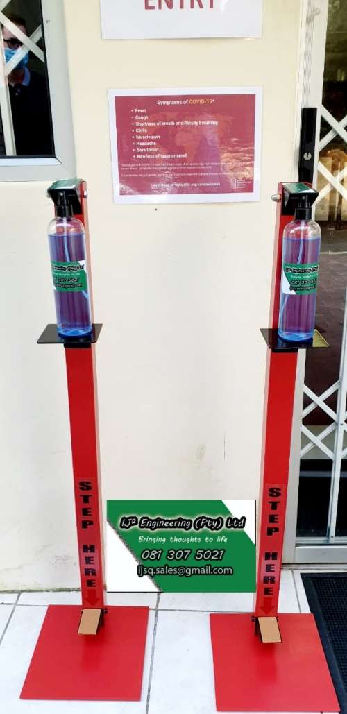 Hands Free Sanitizer Stand