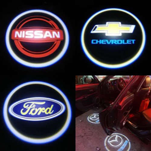 LED Car Logo Door Light - Projector Door Logo Light see description for Types