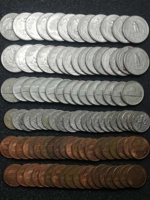 A Lot of American Coins. Crazy R1 Start