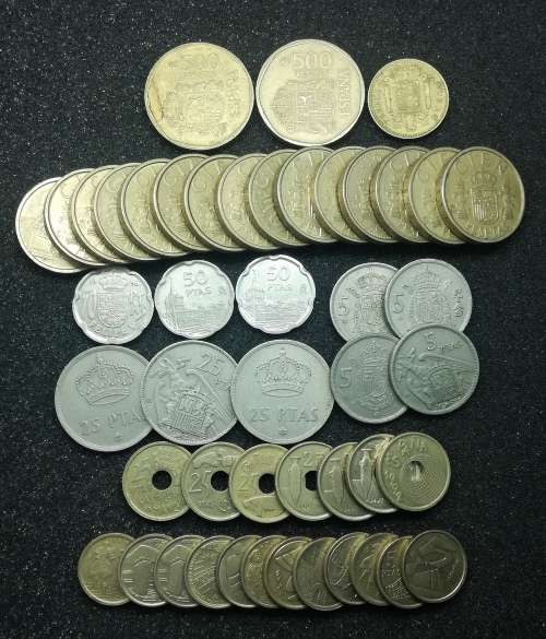 A Lot of Spanish Coins. Crazy R1 Start.