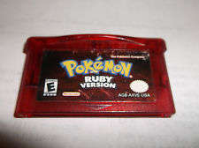 Pokemon: Ruby Version (Nintendo Game Boy Advance, 2003)