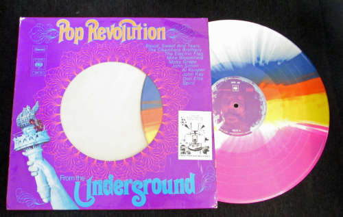 Pop Revolution from the Underground (mid 70`s German picture disc sampler)