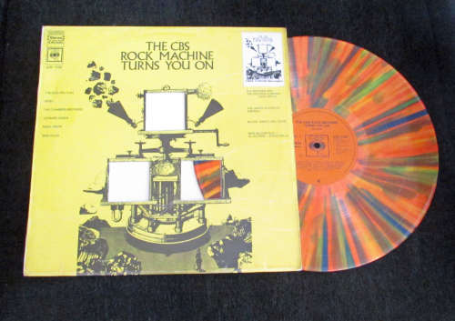 The Rock Machine turns you on) 1969 Multi coloured psychedelic rock sampler)