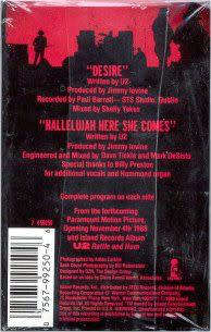 U2-Desire (sealed US cassette single)