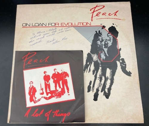 Peach-On loan for evolution (autographed by guitarist with free single)