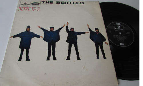 The Beatles-Help ! ( 1965 U.K export pressing)