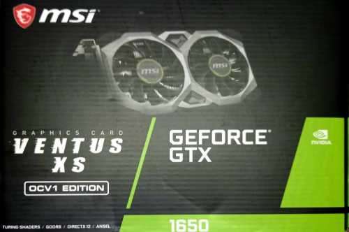 MSI NVIDIA GEFORCE GTX 1650 Ventus XS OCV1 Edition