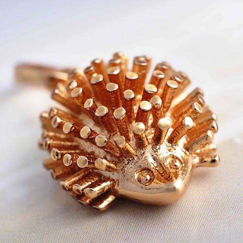 Hedgehog Pendant In 9K Gold Filled 2.3cm x 1.5cm (145574913)