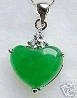Jewelry Green Jade angel belle Pendant necklace